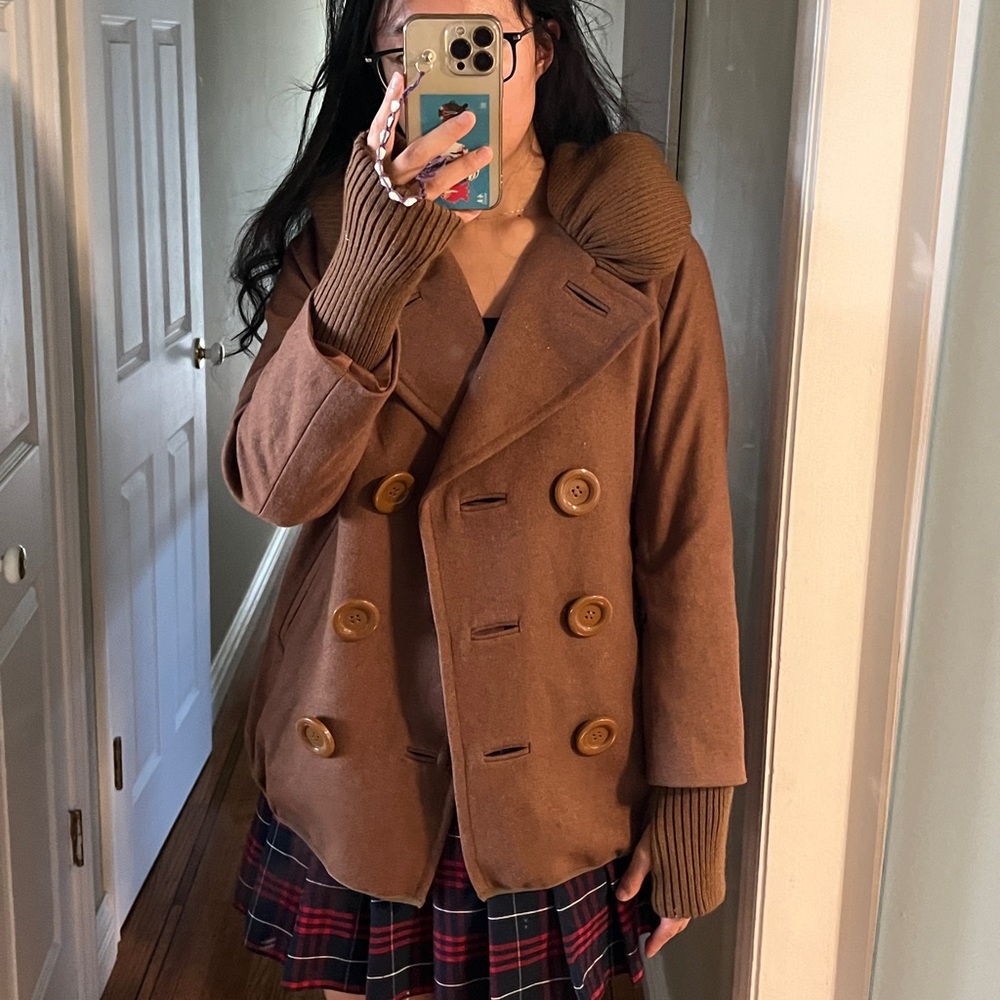 Merci Beaucoup Puffed Collar Jacket